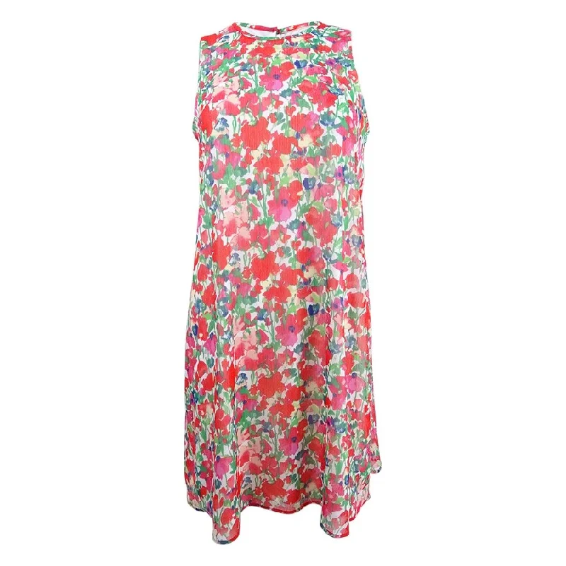 Online Specials cocktail dressTommy Hilfiger Women's Floral-Print Chiffon Shift Dress