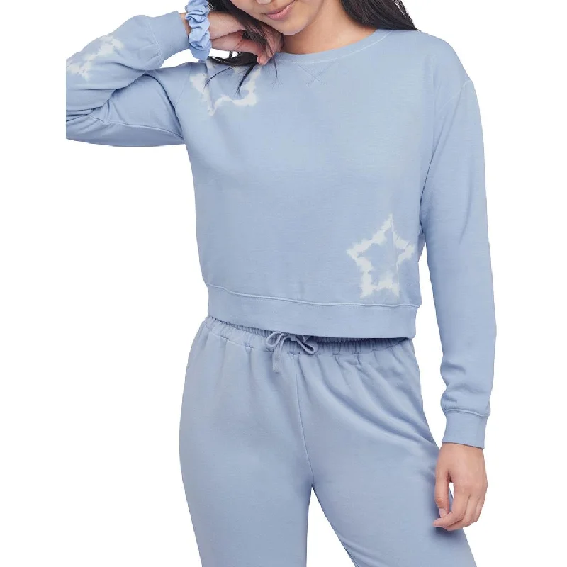 Exclusive Savings Splendid Womens Jada Cropped Printed Sweatshirt, Crew