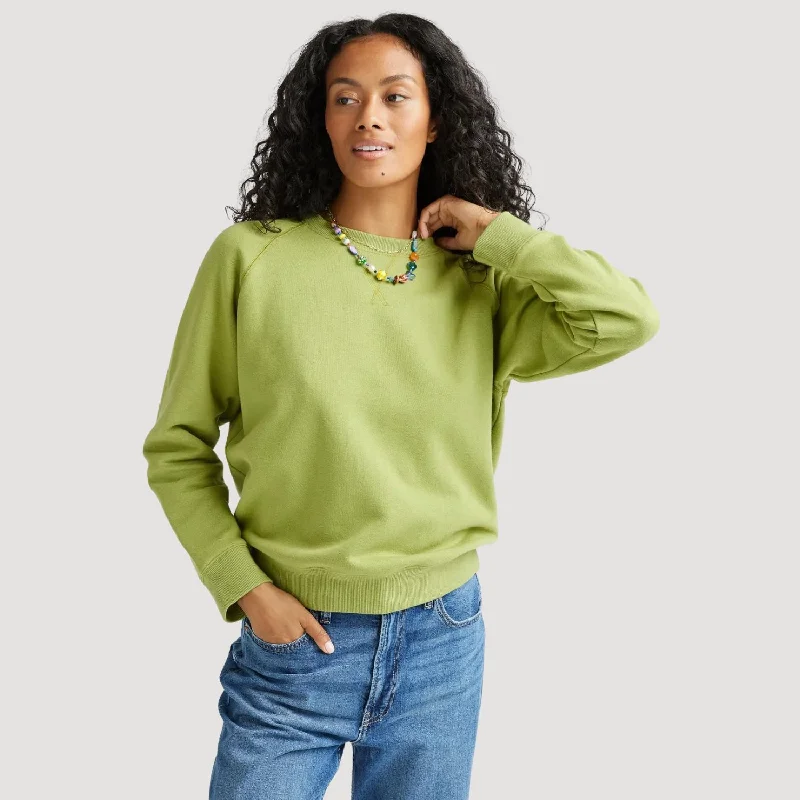 Extra Savings Recycled Fleece Sweatshirt (Green Lawn)