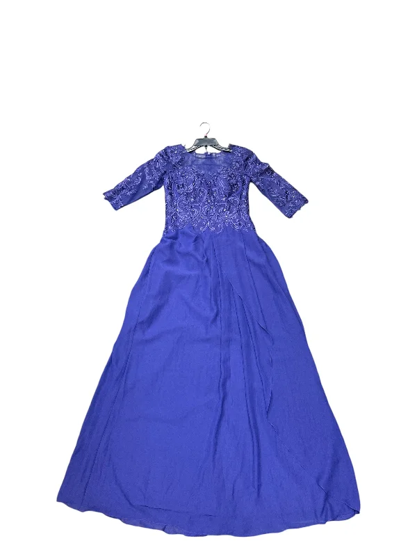 Price Drop sophisticated dressDress Party Long By Cmc In Blue, Size: 10