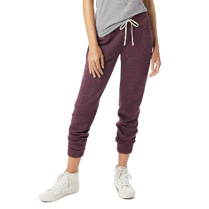 Don't Wait Alternative Earth Womens Fleece Lined Heathered Sweatpants