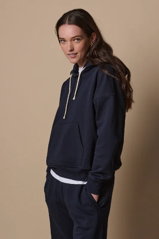 Don't Wait Women's Hooded Sweatshirt - Navy