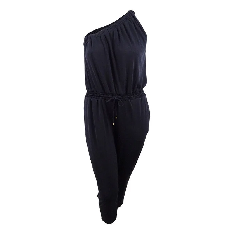 Markdowns lace dressLauren Ralph Lauren Women's One-Shoulder Jersey Jumpsuit