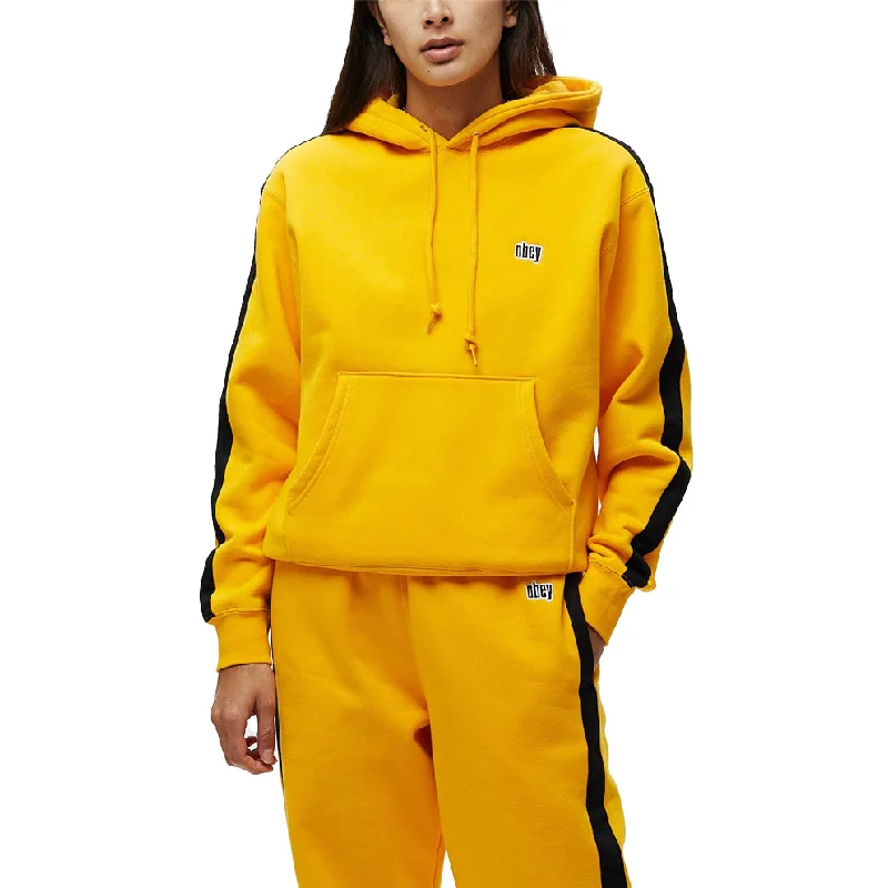 Doorbuster Deal OBEY APEX HOOD // GOLD/BLACK