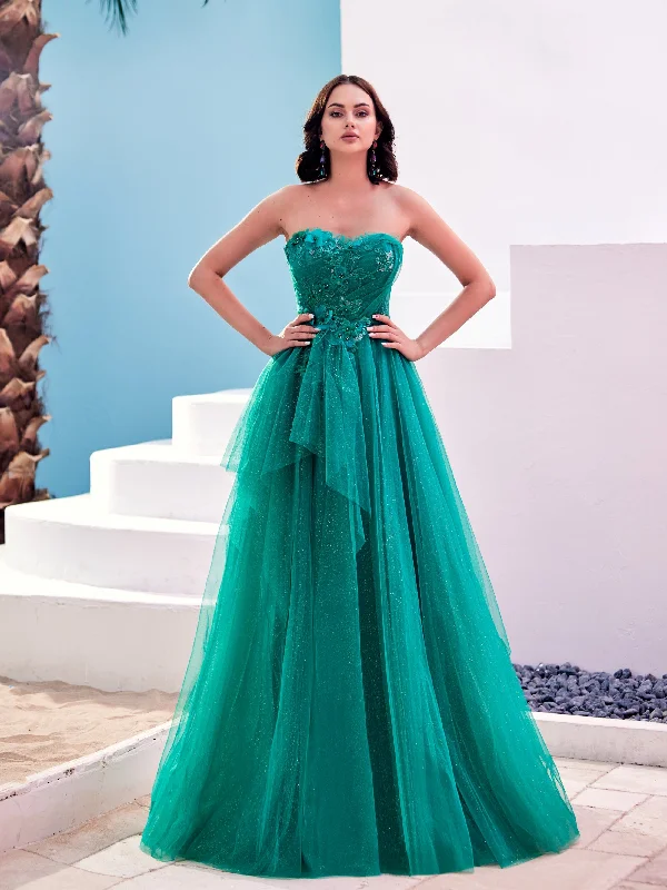 Grand Opening Sale flowy dressMODESSA COUTURE M20352 DRESS
