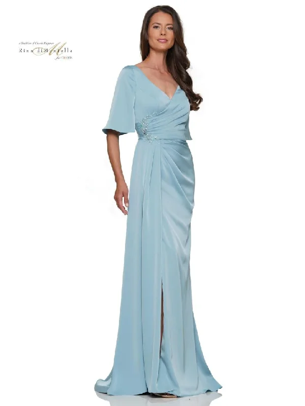 Online Only lace-up dressRINA DI MONTELLA RD2974 dress