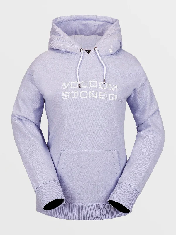 Price Smash Womens Costus Pullover Fleece - Lilac Ash