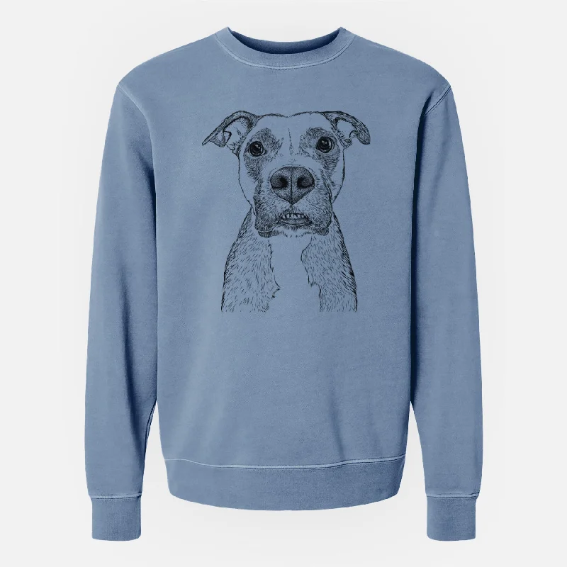 Today’s Deal modern sports hoodieBare Xena the Mixed Breed - Unisex Pigment Dyed Crew Sweatshirt Today’s Deal modern sports hoodieBare Xena the Mixed Breed - Unisex Pigment Dyed Crew Sweatshirt