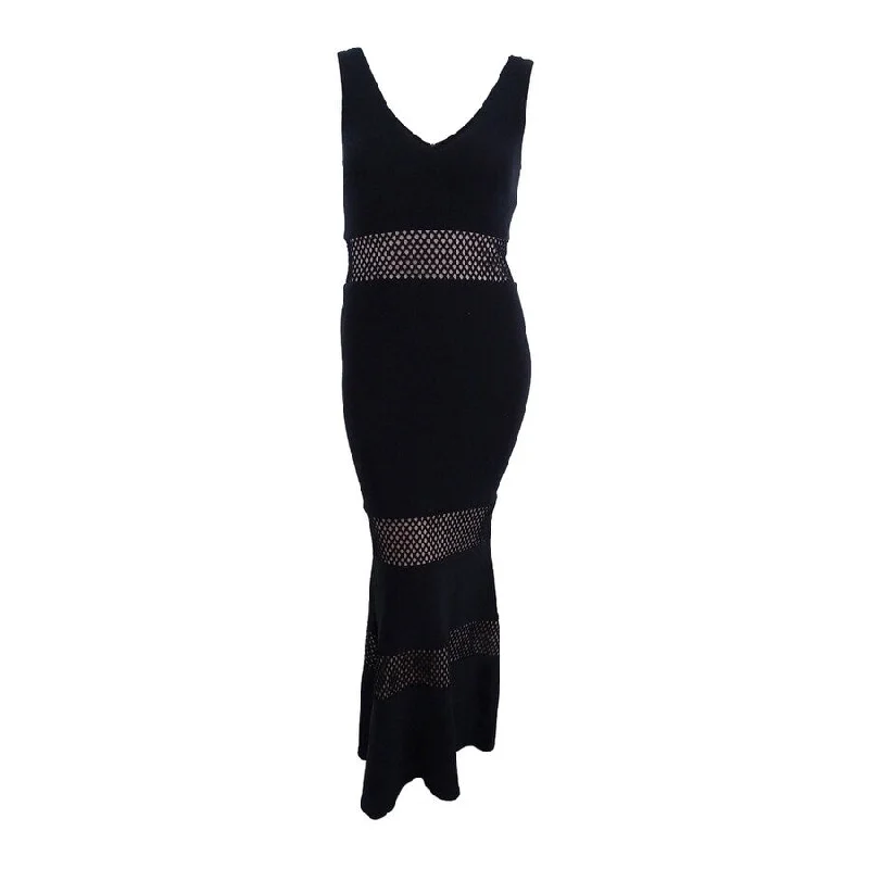 Year-End Sale summer dressXscape Women's Sleevless Mesh Insert Gown (10, Black/Nude) Year-End Sale summer dressXscape Women's Sleevless Mesh Insert Gown (10, Black/Nude)