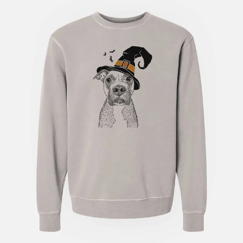 Super Bargain high-end athletic hoodieWitch Xena the Mixed Breed - Unisex Pigment Dyed Crew Sweatshirt Super Bargain high-end athletic hoodieWitch Xena the Mixed Breed - Unisex Pigment Dyed Crew Sweatshirt