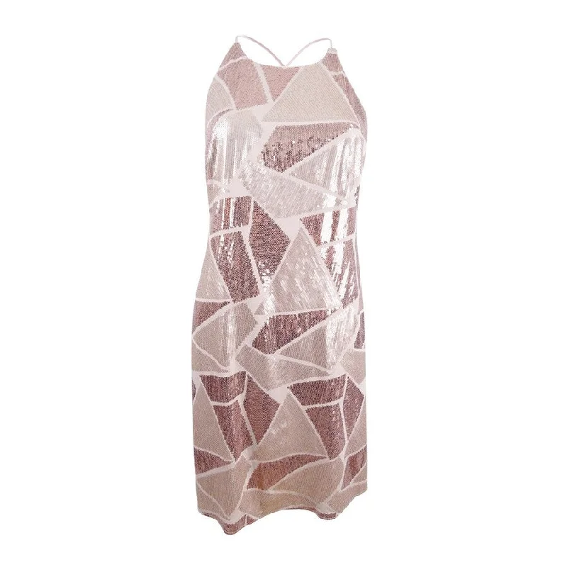 Flash Sale romantic dressVince Camuto Women's Sequined A-Line Dress