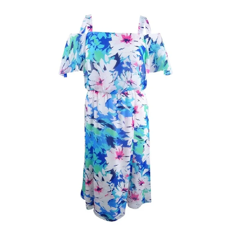 Reduced Prices mini dressNine West Women's Floral-Print Cold-Shoulder Dress 10, Candy/Ice Blue Multi Reduced Prices mini dressNine West Women's Floral-Print Cold-Shoulder Dress 10, Candy/Ice Blue Multi