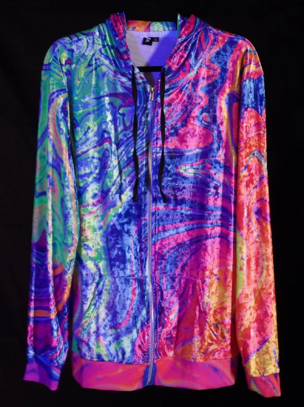 Can't Be Beat Neon Nuclear Unisex Hoodie