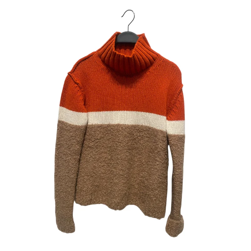 Final Sale MONCLER/Sweatshirt/XS/Border/Wool/ORN/COLLO ALTO TRICOT