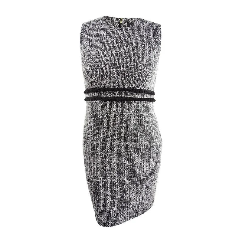 Today Only spaghetti strap dressDKNY Women's Fringe-Trim Tweed Sheath Dress