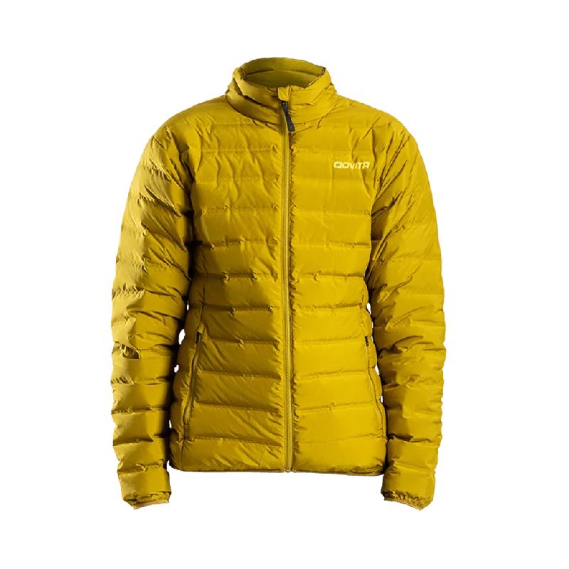 Can't Miss Women's Down Puffer Jacket (Mustard)