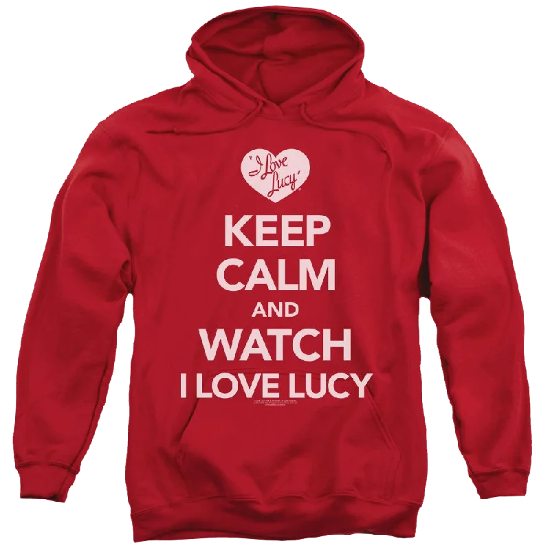 Midnight Sale sporty hoodieI Love Lucy Keep Calm And Watch Pullover Hoodie