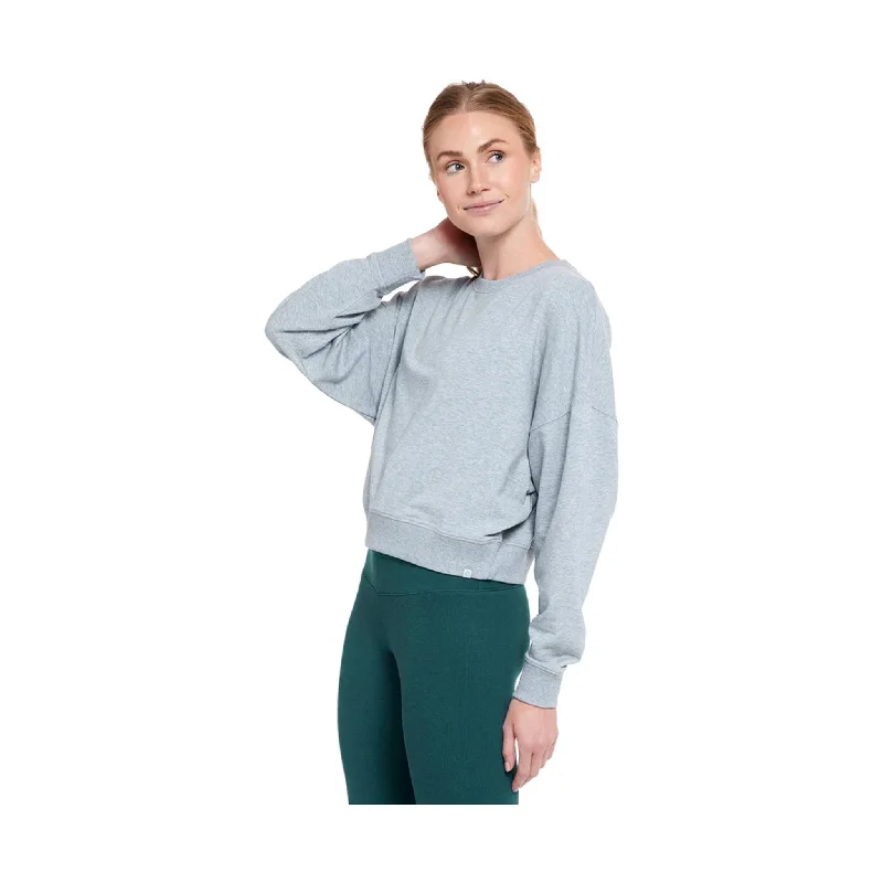 Unbeatable Prices Tasc Women's Studio Sweatshirt - Perfect Gray Heather - ONLINE STORE CREDIT/EXCHANGE ONLY Unbeatable Prices Tasc Women's Studio Sweatshirt - Perfect Gray Heather - ONLINE STORE CREDIT/EXCHANGE ONLY