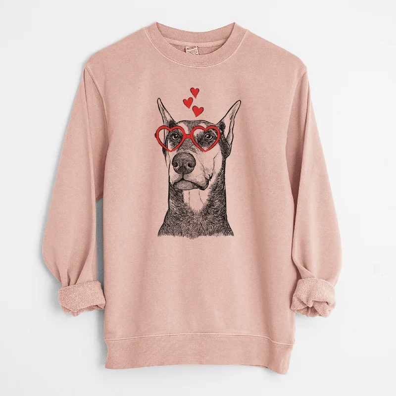 Buy Now minimalistic workout hoodieValentine Zeus the Doberman Pinscher - Unisex Pigment Dyed Crew Sweatshirt Buy Now minimalistic workout hoodieValentine Zeus the Doberman Pinscher - Unisex Pigment Dyed Crew Sweatshirt
