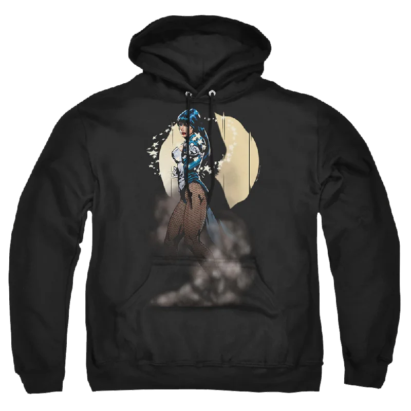 Discount Deals relaxed fit hooded sweatshirtJustice League Zatanna Illusion Pullover Hoodie Discount Deals relaxed fit hooded sweatshirtJustice League Zatanna Illusion Pullover Hoodie