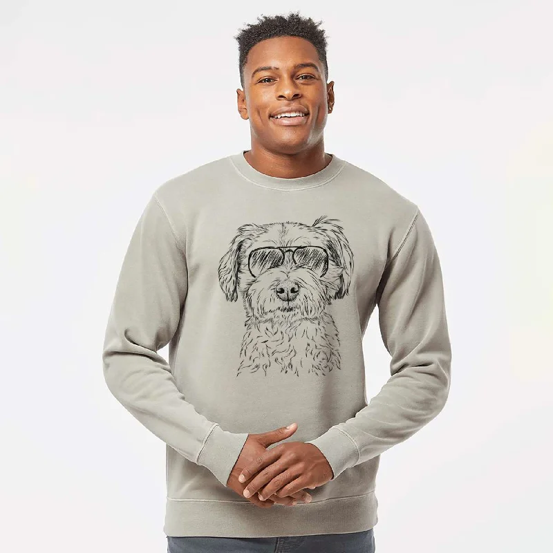 Daily Specials high-quality athletic sweatshirtAviator Wyatt the Coton de Tulear - Unisex Pigment Dyed Crew Sweatshirt Daily Specials high-quality athletic sweatshirtAviator Wyatt the Coton de Tulear - Unisex Pigment Dyed Crew Sweatshirt