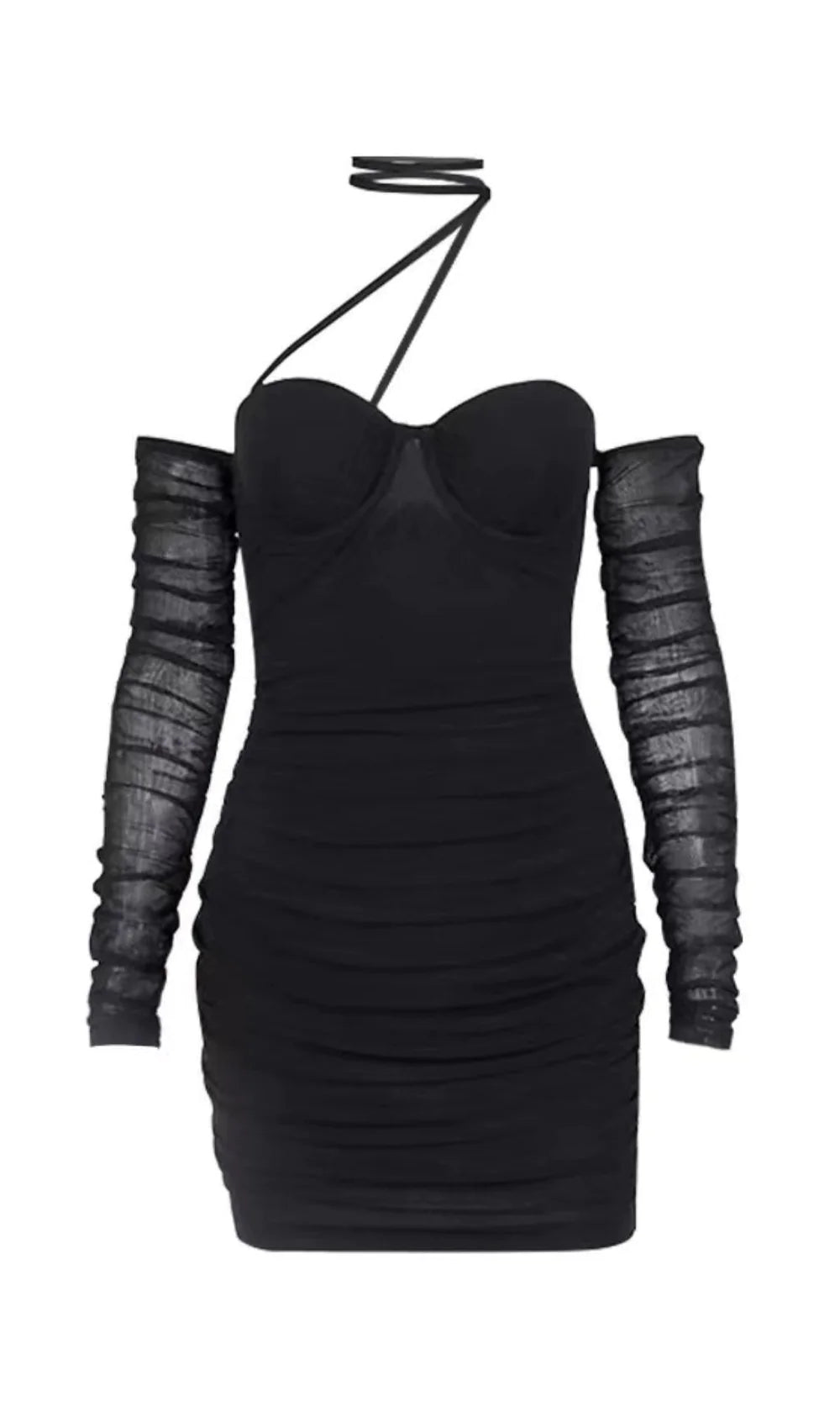 Limited Edition casual dressA&A Luxe Mesh Strapless Dress