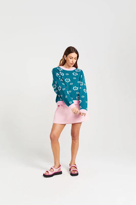 Quick Sale Rosie Jumper - Teal Candy
