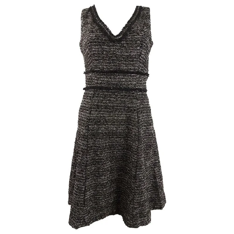Markdown Madness off-shoulder dressNanette by Nanette Lepore Women's Metallic Boucle Fit-and-Flare Dress (4, Black) Markdown Madness off-shoulder dressNanette by Nanette Lepore Women's Metallic Boucle Fit-and-Flare Dress (4, Black)