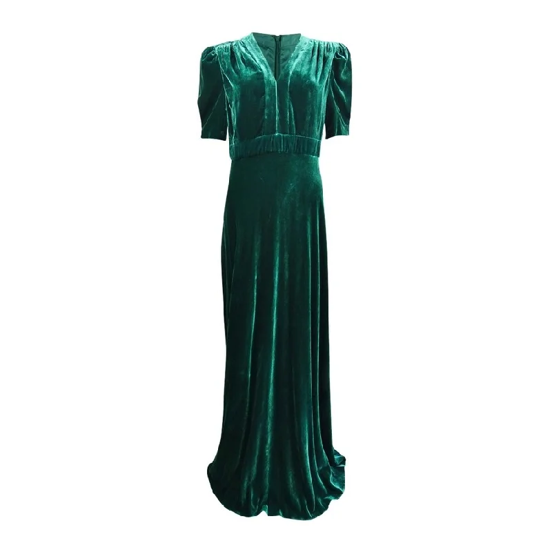 Can't Be Beat boho-chic dressJill Jill Stuart Women's Plunging Velvet Gown (8, Spruce) Can't Be Beat boho-chic dressJill Jill Stuart Women's Plunging Velvet Gown (8, Spruce)