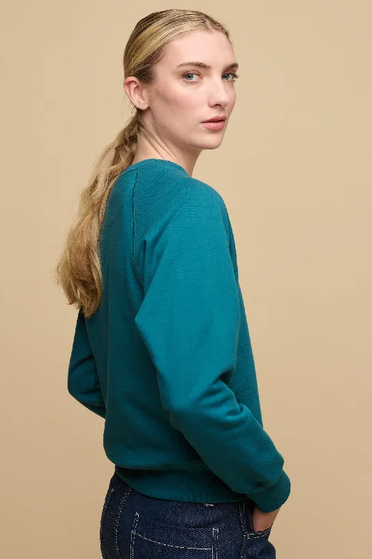 Final Markdown Women's Raglan Sweatshirt - Teal