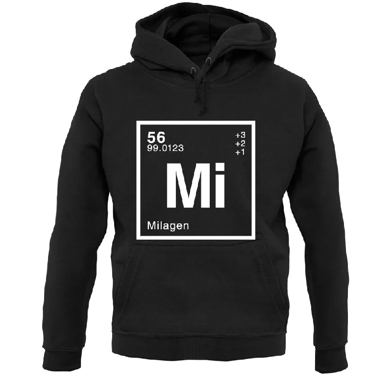 Savings Bonanza trendy zip-up hoodieMila - Periodic Element Unisex Hoodie