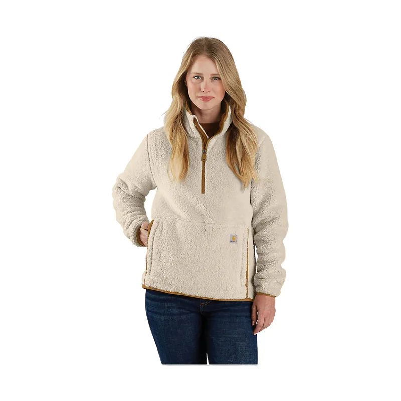 Super Sale Carhartt Women's Loose Fit Fleece Pullover - Oat Milk - ONLINE STORE CREDIT/EXCHANGE ONLY Super Sale Carhartt Women's Loose Fit Fleece Pullover - Oat Milk - ONLINE STORE CREDIT/EXCHANGE ONLY