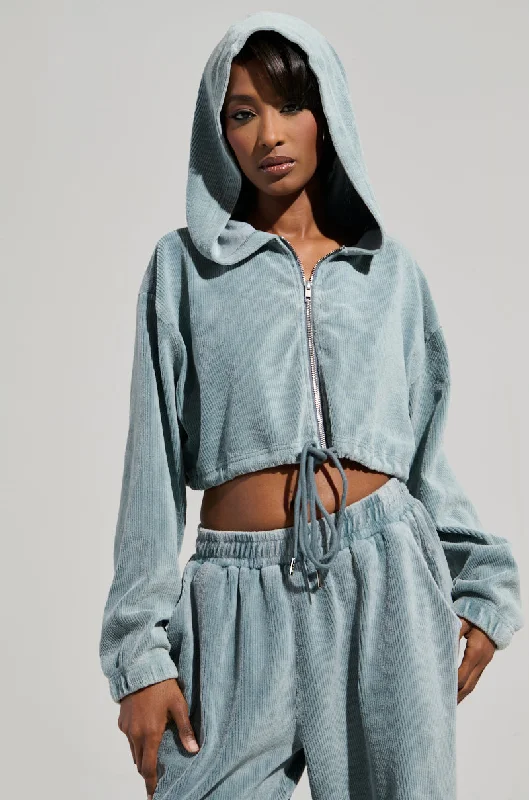 Weekend Deal FREYA ZIP UP SWEATSHIRT
