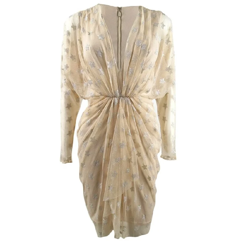 Weekend Special vintage-inspired dressSHO Women's Metallic-Star Sheath Dress