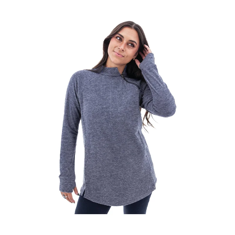 Discount Extravaganza Aventura Women's McKenna Fleece Tunic - Peacoat - ONLINE STORE CREDIT/EXCHANGE ONLY