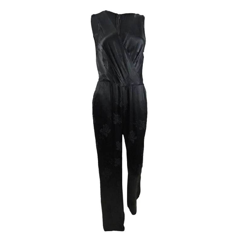 Unmissable Offer playful dress1.State Women's Textured Satin Jumpsuit