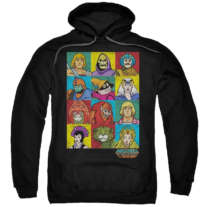 Doorbuster Deal modern hoodieMasters of the Universe Character Heads Pullover Hoodie Doorbuster Deal modern hoodieMasters of the Universe Character Heads Pullover Hoodie