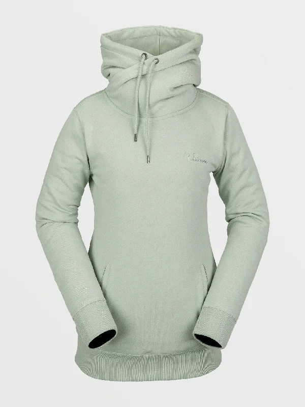 Limited Quantity Womens Tower Pullover Fleece - Sage Frost