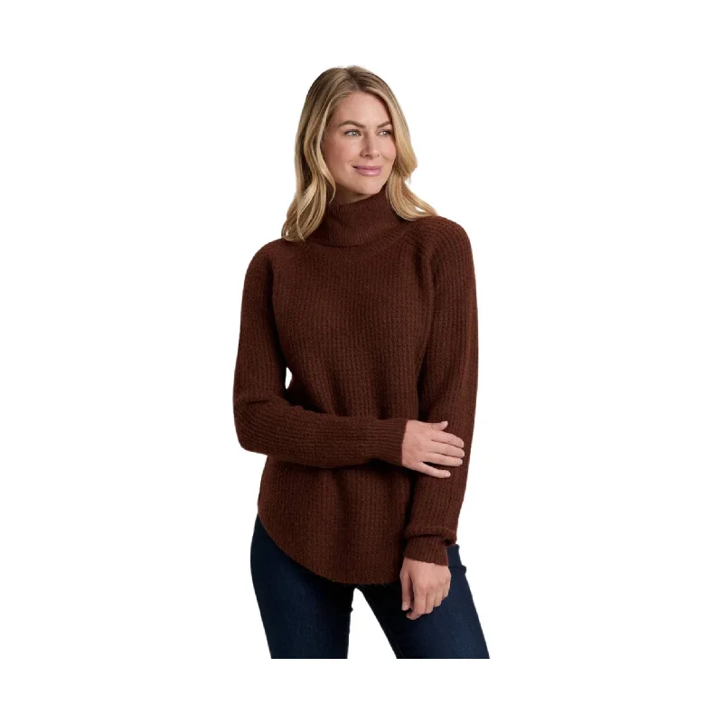 Deal Mania Kuhl Women's Sienna Sweater - Mocha