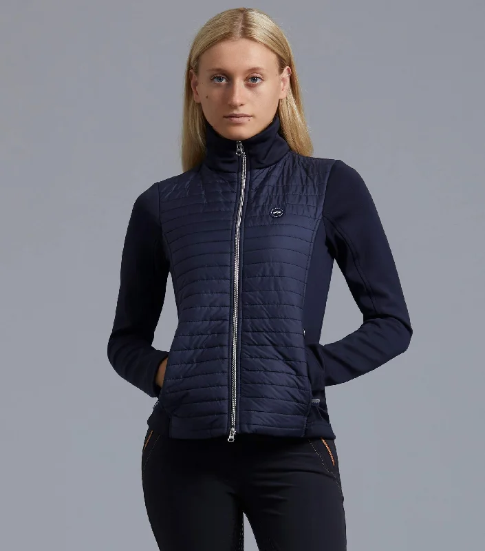 YEAR-End Clearance Elena Ladies Hybrid Technical Riding Jacket Navy