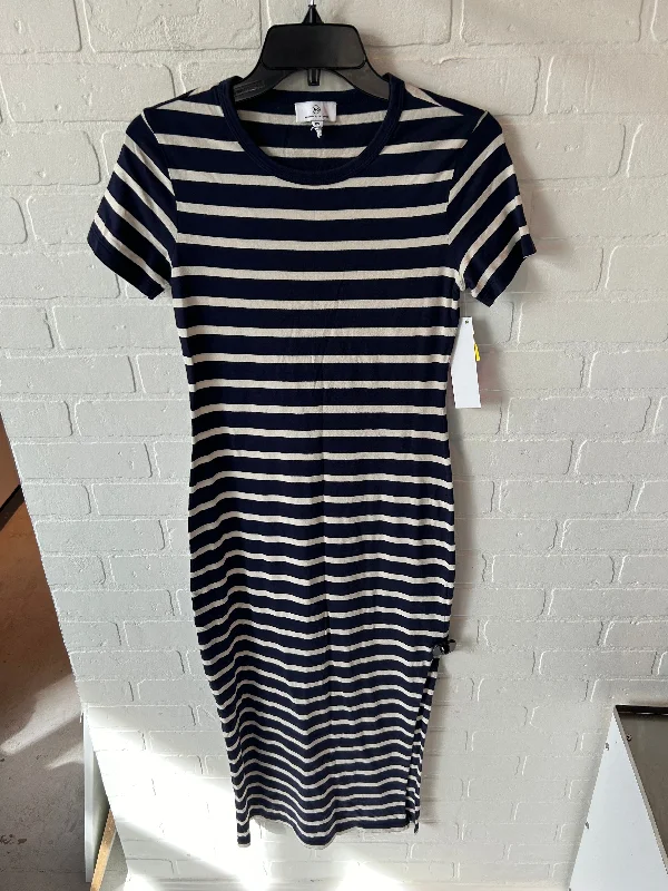 Sale Event sleeveless dressDress Casual Maxi By Adriano Goldschmied In Blue & Cream, Size: Xs