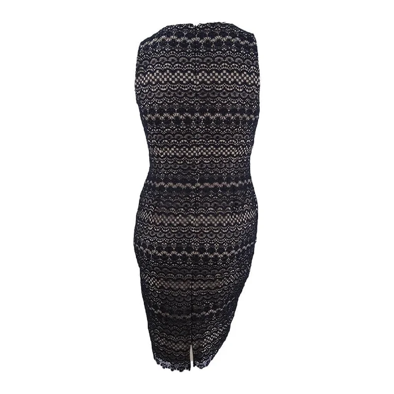 Price Rollback structured dressLauren by Ralph Lauren Women's Scalloped Lace Sheath Dress Price Rollback structured dressLauren by Ralph Lauren Women's Scalloped Lace Sheath Dress
