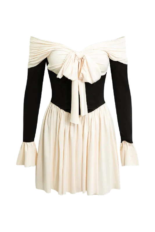 Special Price t-shirt dressA&A Elegant Off The Shoulder Bow Tie Flared Sleeve Mini Dress Special Price t-shirt dressA&A Elegant Off The Shoulder Bow Tie Flared Sleeve Mini Dress