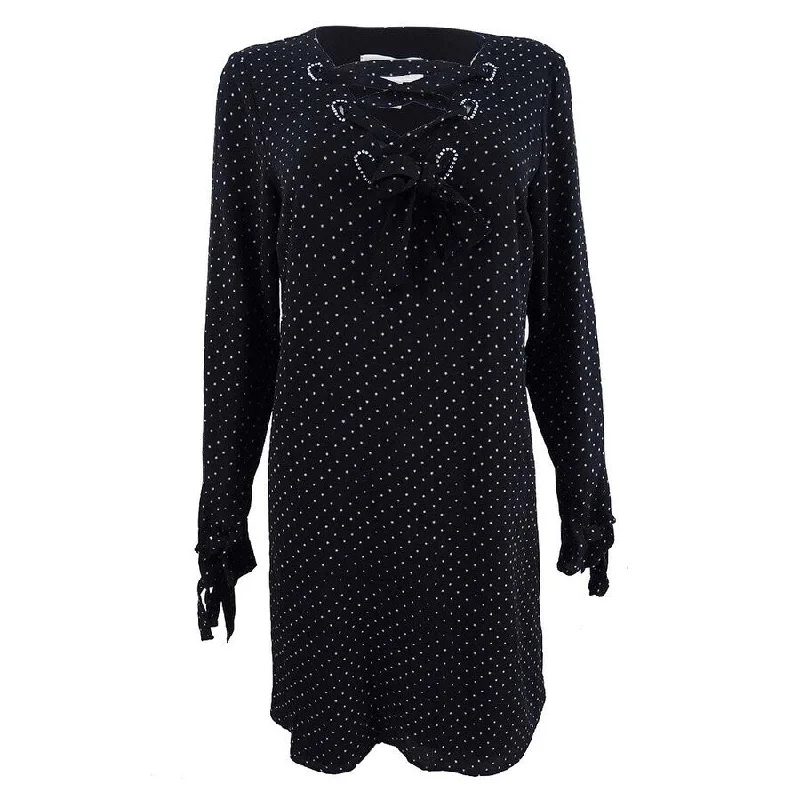 Exclusive Offers office dressMichael Kors Women's Embellished Lace-Up Dress