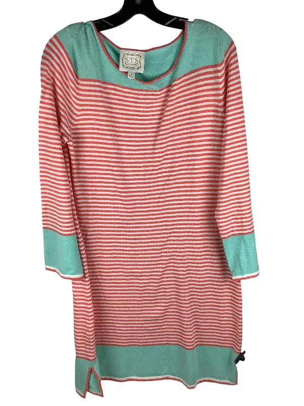 Super Savings bohemian dressDress Casual Short By Sail To Sable In Striped Pattern, Size: L Super Savings bohemian dressDress Casual Short By Sail To Sable In Striped Pattern, Size: L