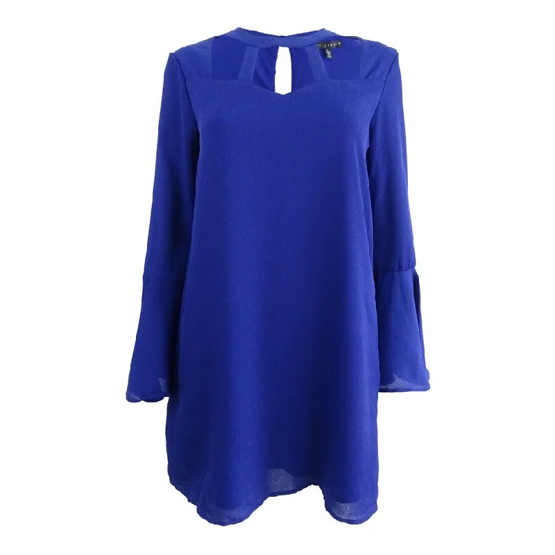 Midnight Madness ruffle dressCity Studio Juniors' Bell-Sleeve Choker Dress (S, Royal) Midnight Madness ruffle dressCity Studio Juniors' Bell-Sleeve Choker Dress (S, Royal)