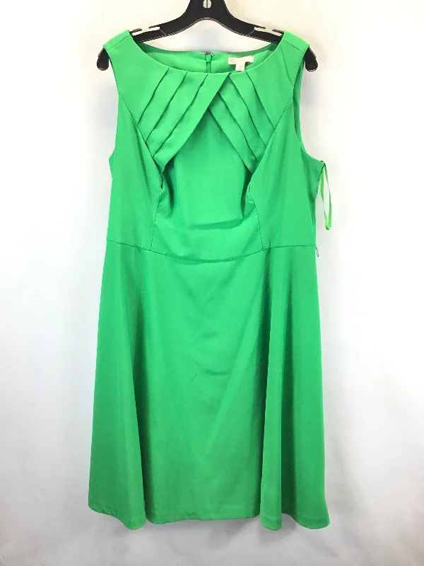Super Sale wool dressDress Work By Clothes Mentor In Green, Size: Xl