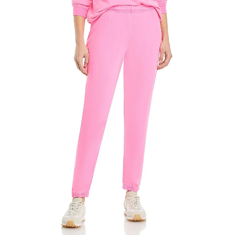 Super Sale Aqua Womens Cotton Blend Drawstring Hem Jogger Pants