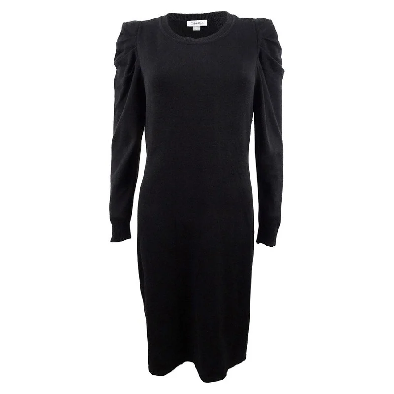 Today's Special relaxed fit dressCalvin Klein Women's Puff-Sleeve Sweater Dress