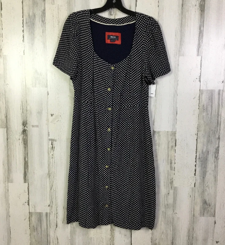 Midnight Madness summer floral dressDress Casual Short By Maeve In Navy, Size: L